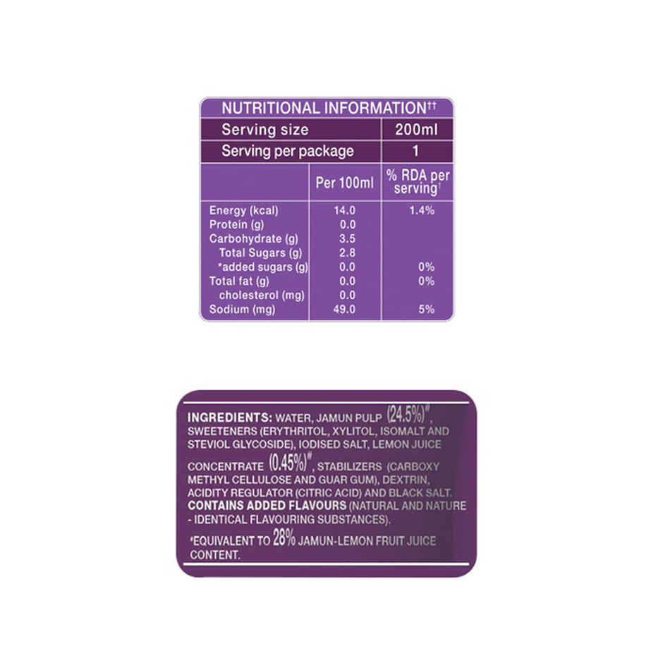 Paper Boat Jamun Fruit Juice