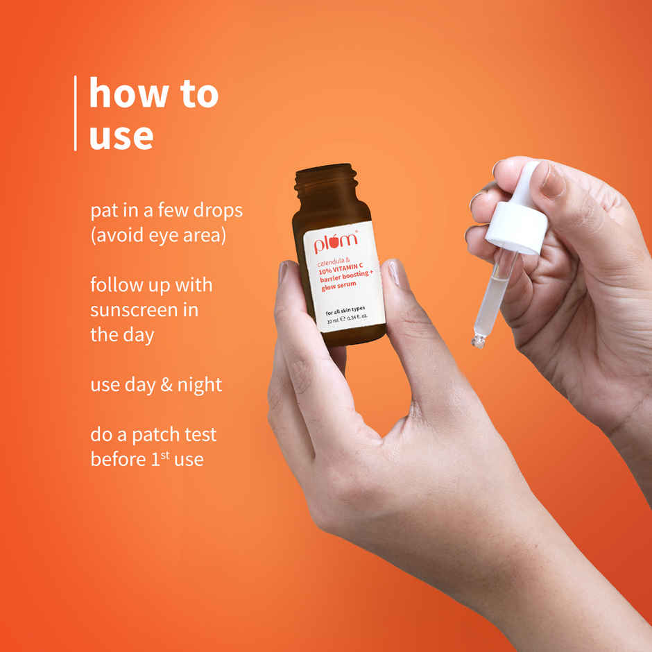 Calendula & 10% Vitamin C Barrier Boosting + Glow Serum | Boosts Glow