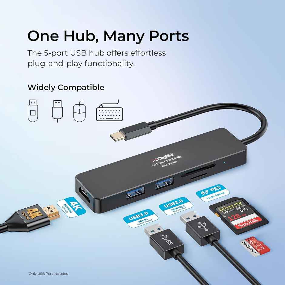 Digitek USB C HUB DUH 005