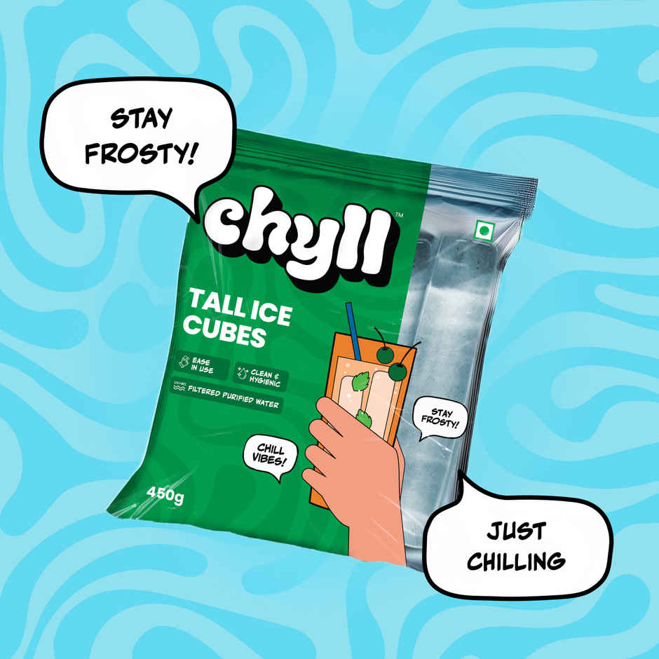 Chyll Tall Glass Ice | Filtered Purified Water