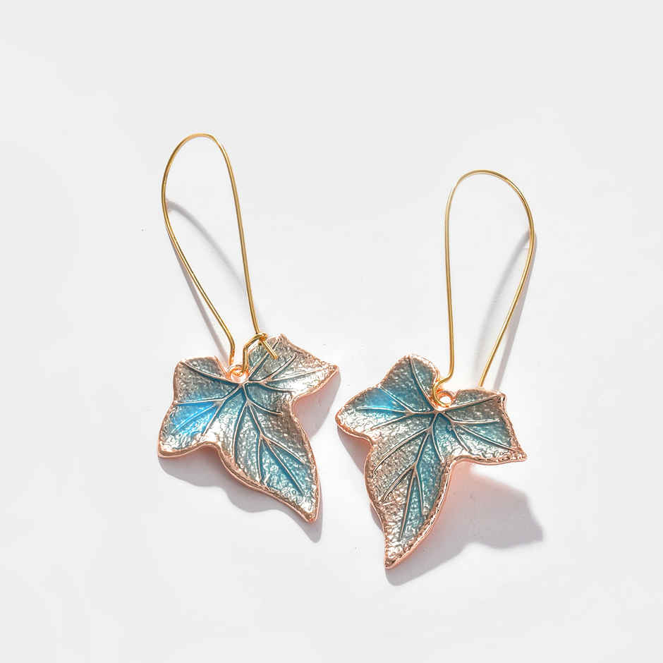 Sohi Silver Plated Designer Drop Earrings