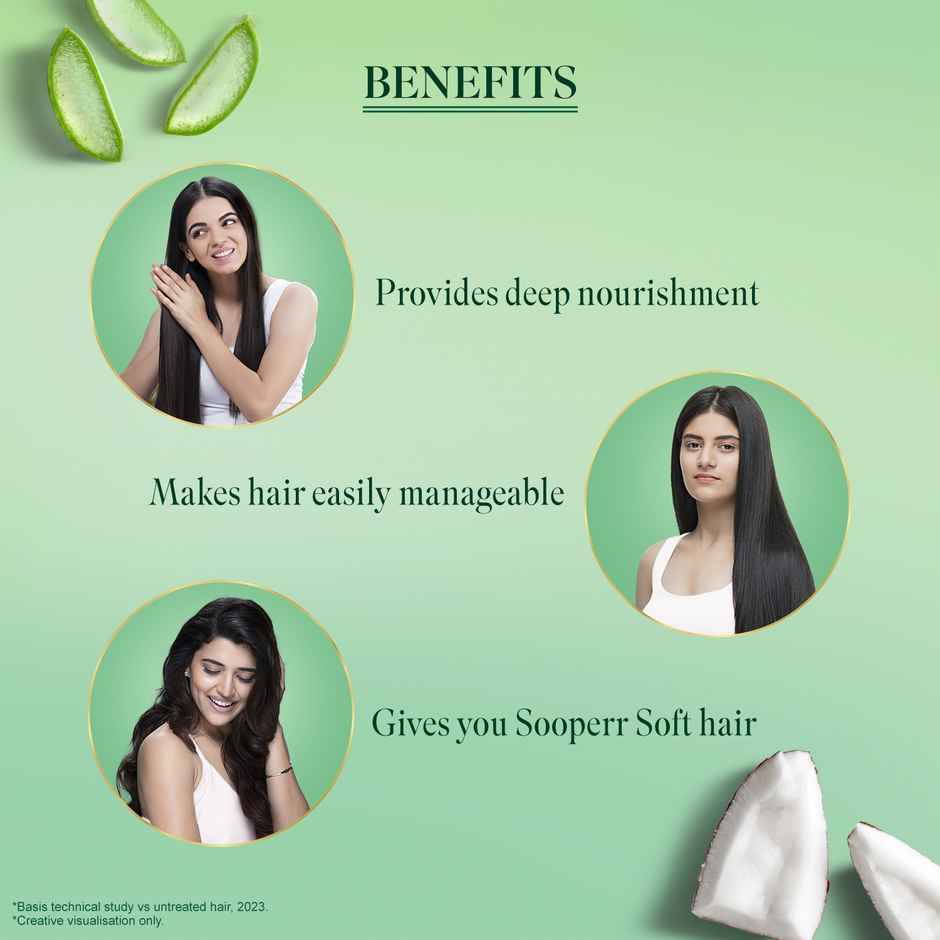 Parachute Advansed Aloe Vera Gold Hair Oil - Coconut for Nourishment, 5X Aloe for Soft Hair Combo