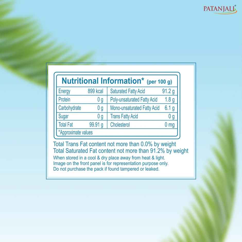 Patanjali Coconut Oil Jar Nariyal Ka Tel for Strong and Long Hair Jar