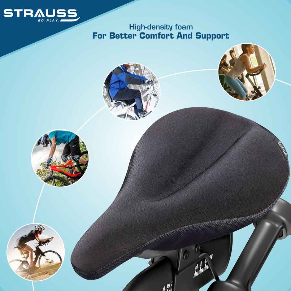 Strauss Bicycle Saddle Seat Cover | Black
