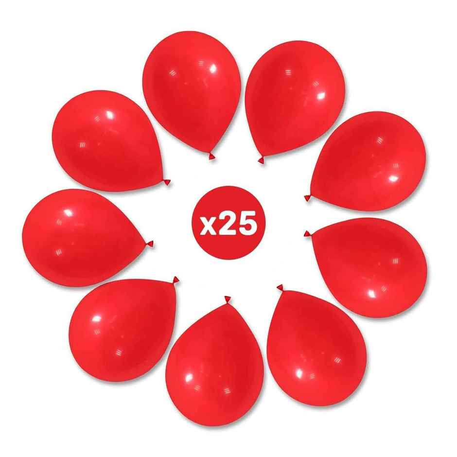 Metallic Balloons | Red | Party Decor | Party Propz