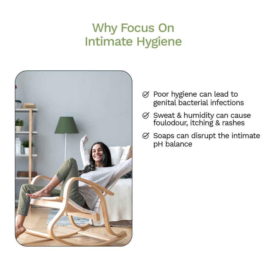 Pee Safe Natural Intimate Wash for Women | Dermatologically Tested