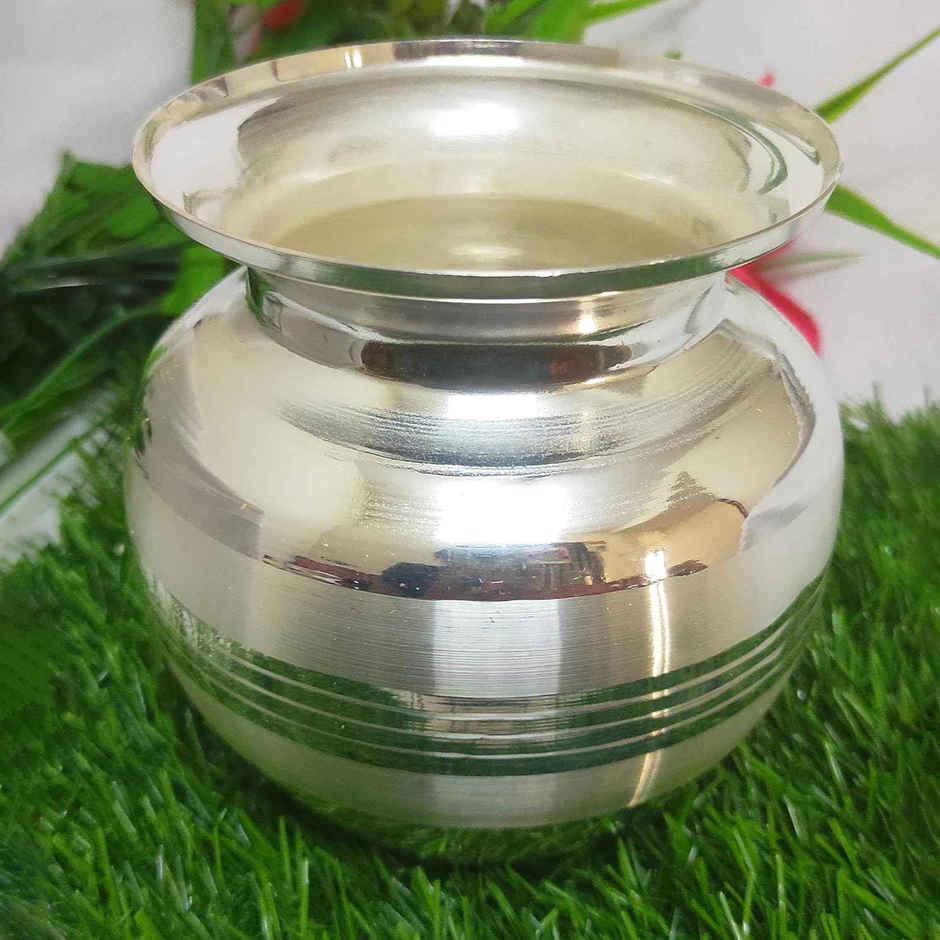 Silver Polished Pooja Lota | 300 ml | Chandar