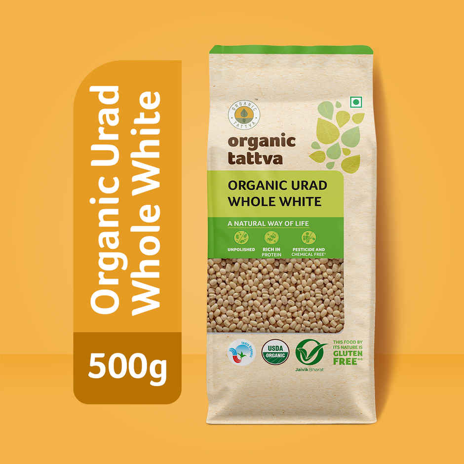 Organic Tattva Whole White Urad Dal