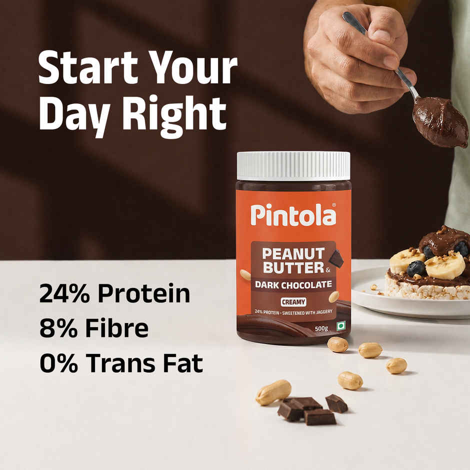 Pintola Dark Chocolate Creamy Peanut Butter