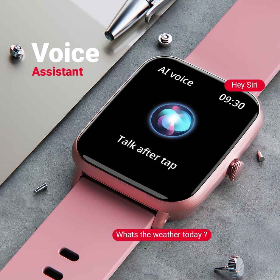 Fire-Boltt Ninja Call Pro Plus | 1.83" Display | BT Calling | Women's Edition - Pink