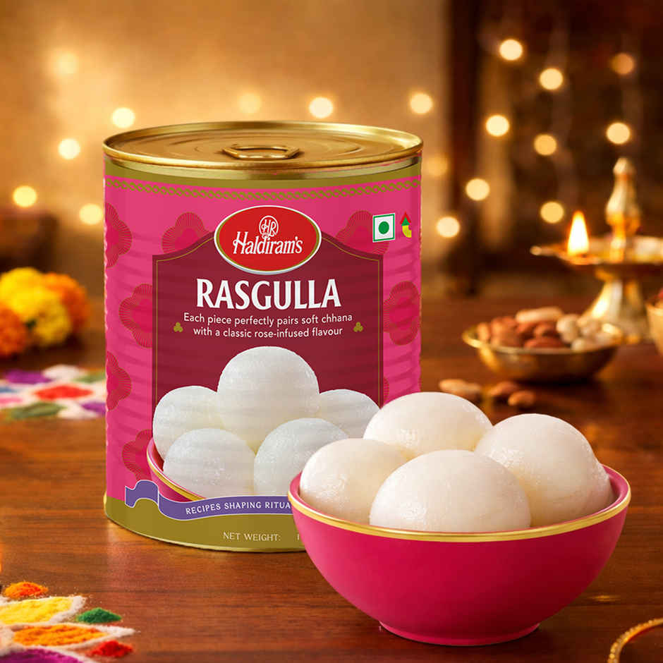 Haldiram's Rasgulla | Soft & Juicy Sweet