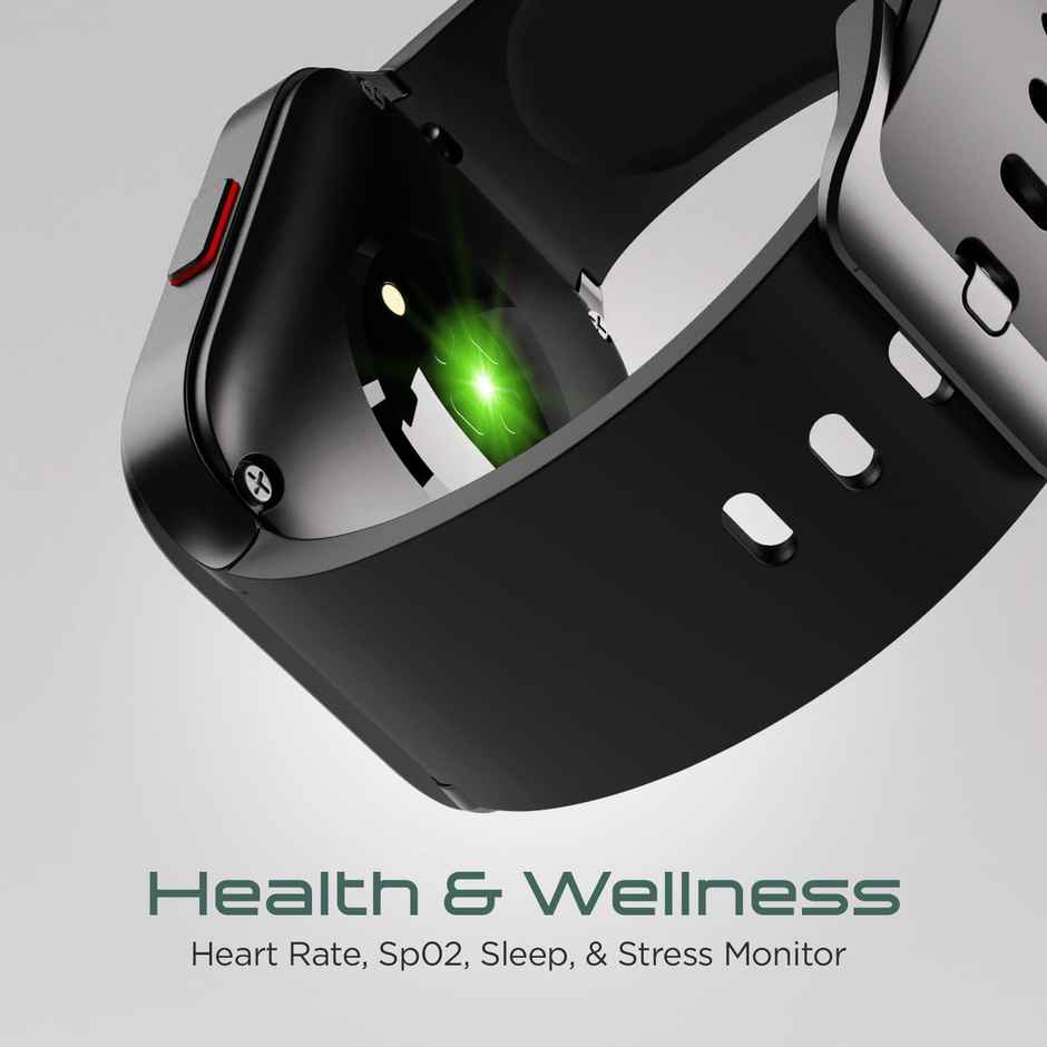 boAt Wave Max Smartwatch | 1.78" AMOLED Display - Charcoal Black