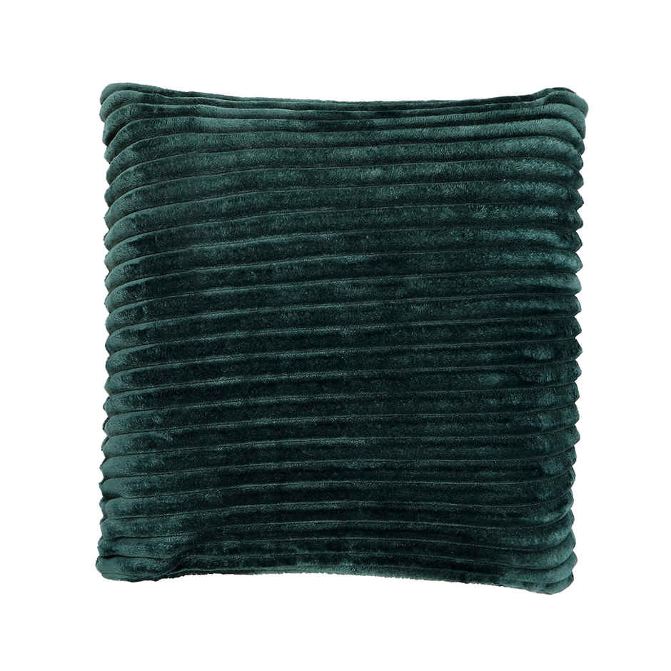 Status Ribbed Cushion Cover Set Of 2 40 Cm x 40 Cm - Green