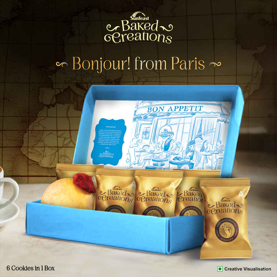 Butter Cookies Crafted in French Style by Sunfeast Baked Creations