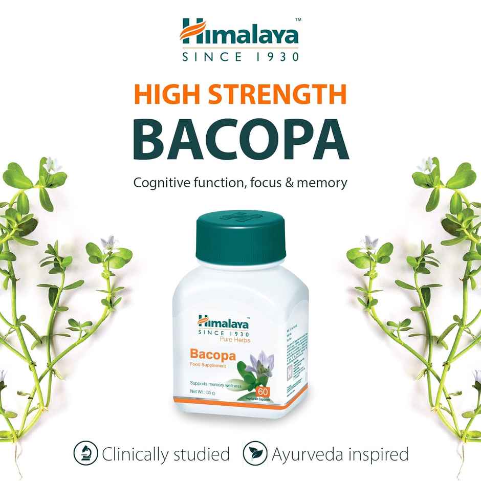 Himalaya Brahmi Tablets 60'S India