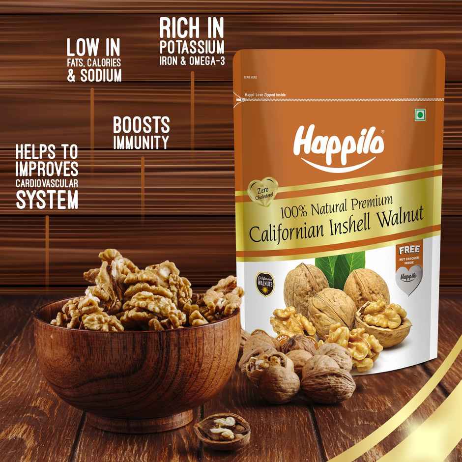 Happilo Natural Premium Californian Inshell Walnuts Combo