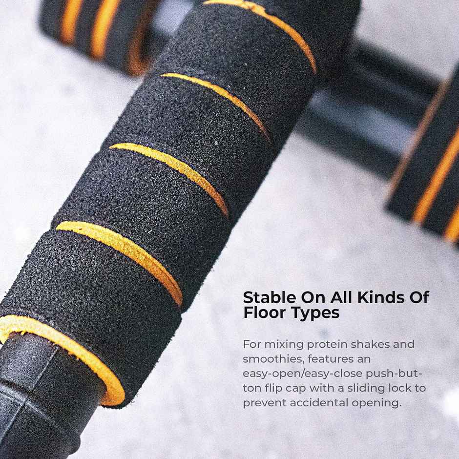 Boldfit Push Up Bar Pushup Home Gym Equipment For Training Antislip Multicolor