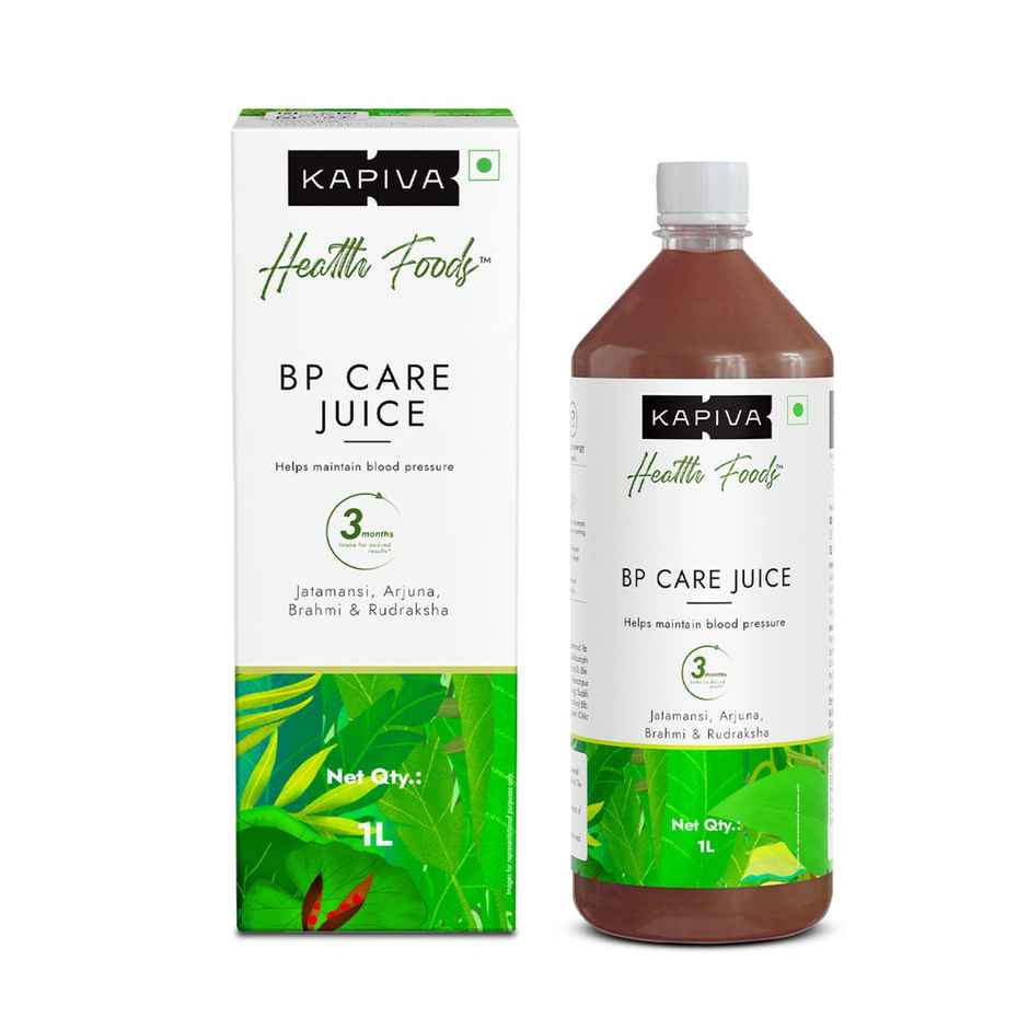 Kapiva Bp Care Juice - Ayurvedic Juice For Curbing Hypertension With 14 Potent Herbs
