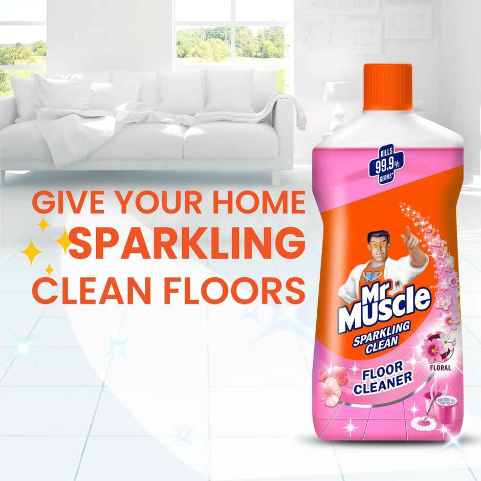 Mr. Muscle Floral Floor Cleaner