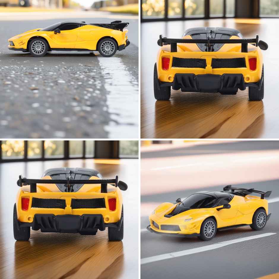 Race N Roll Hi Speed Rechargeable Remote Control Car 1:24 - Fer Yellow