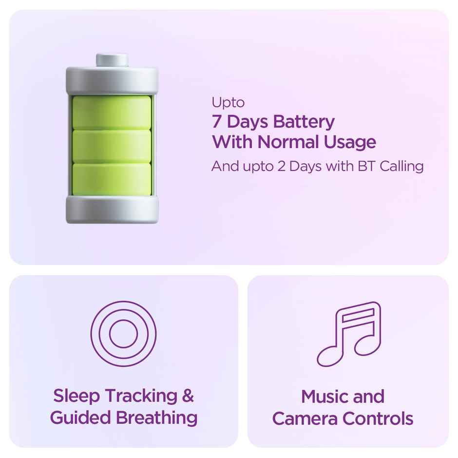 boAt Wave Smart Call Smartwatch | 1.69" Display | BT Calling - Active Black