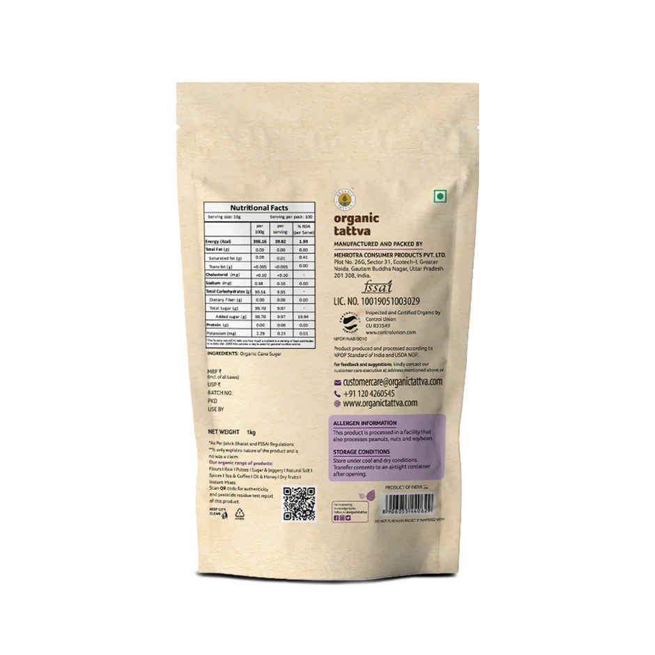 Organic Tattva Sugar Combo