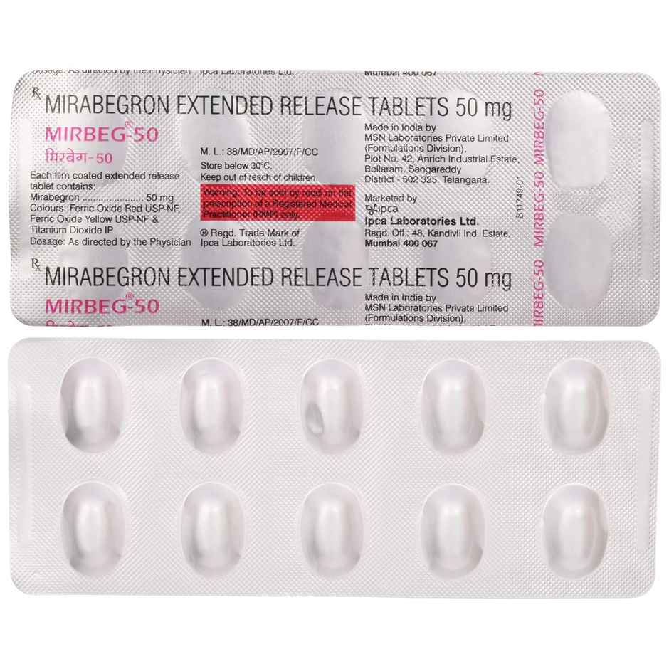Mirbeg-50 Tablet ER