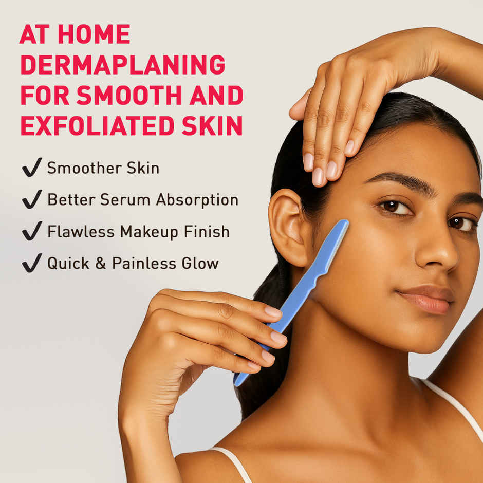 Sirona Reusable Face Razors For Women For Facial Hair - Pack Of 3