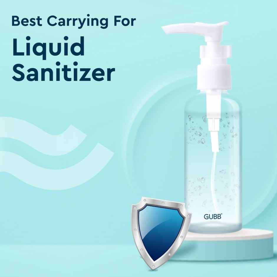 GUBB Travel Bottle With Pump - 100 ml