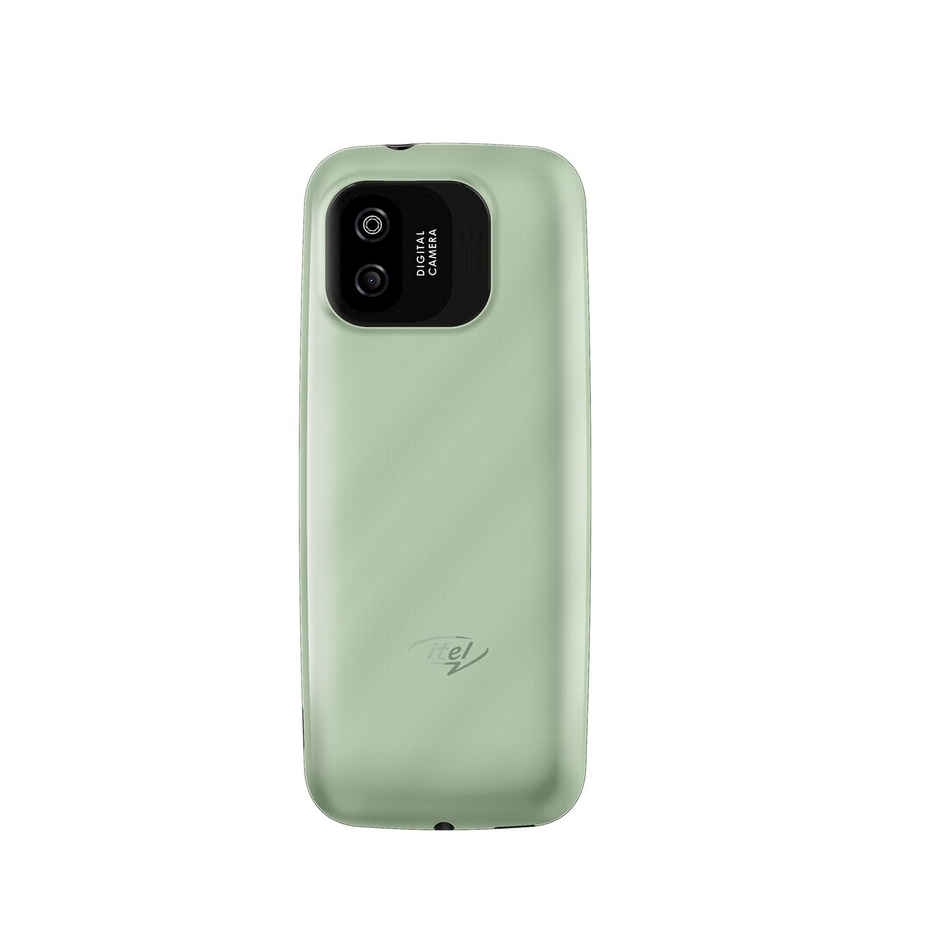 itel Super Guru 4G Keypad Mobile | 2" Display | 1000 mAh Battery | Youtube & UPI | Light Green