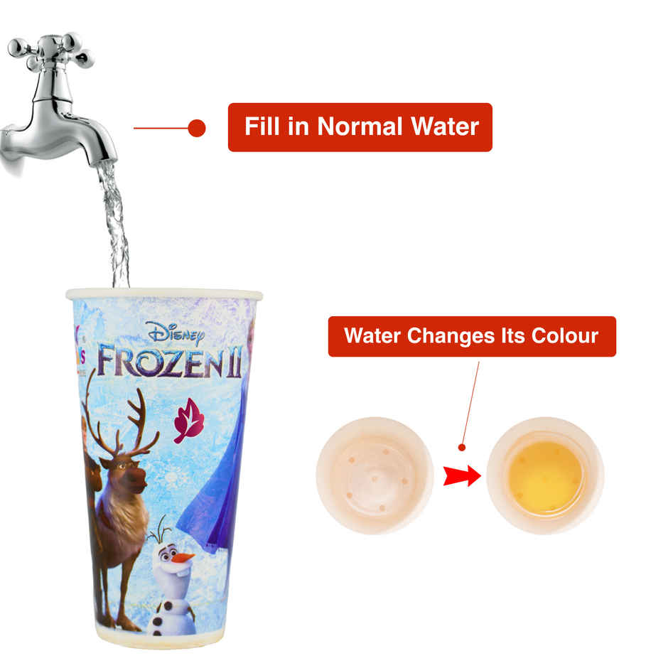 Picfest Frozen Holi Magic Glass