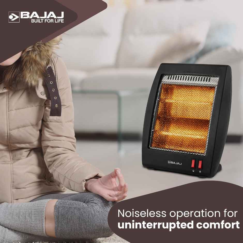 Bajaj RHX 2 New Halogen Room Heater, Black