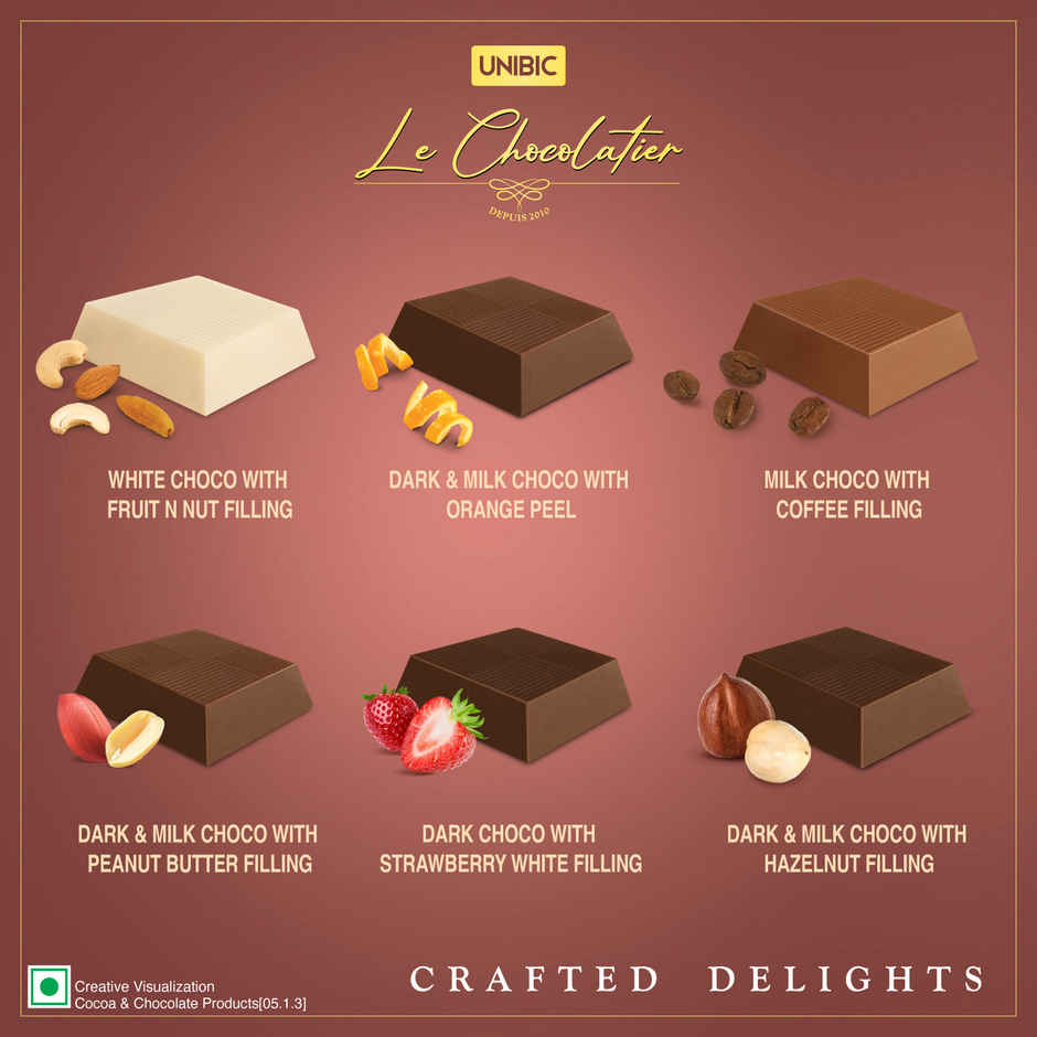 UNIBIC Le Chocolatier Assorted Chocolate Gift Pack