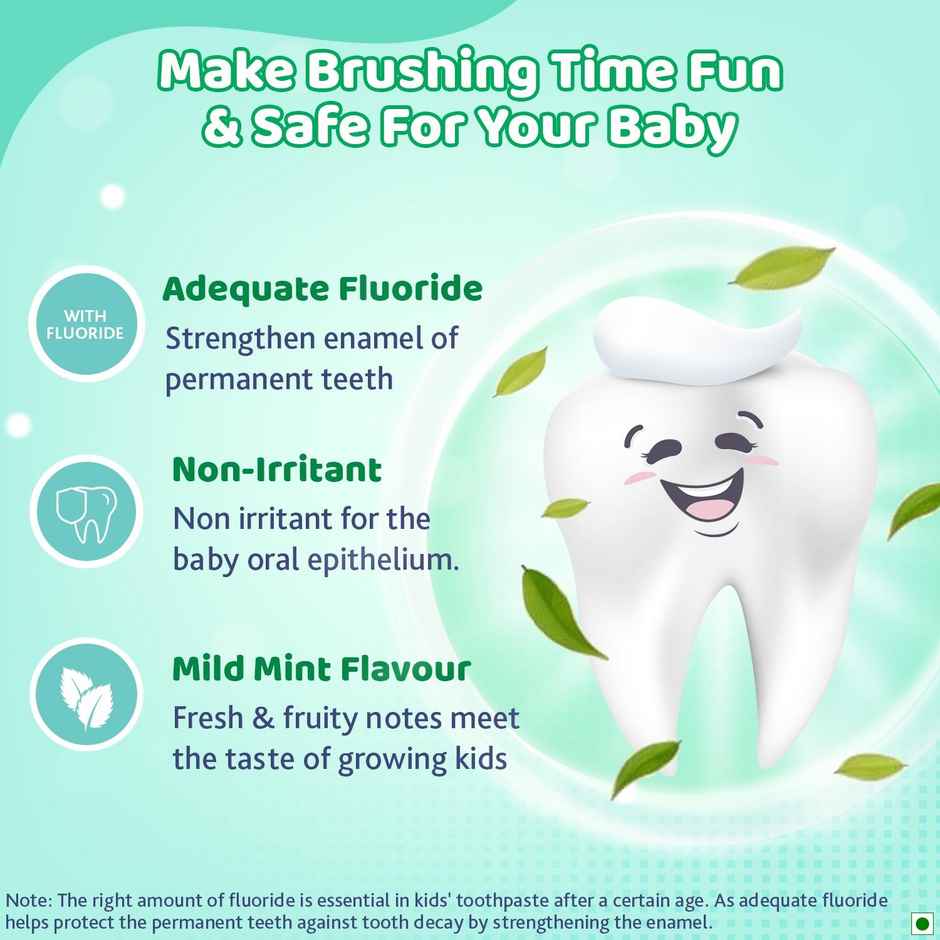 Chicco Toothpaste Mildmint 6Y+ Withfluoride