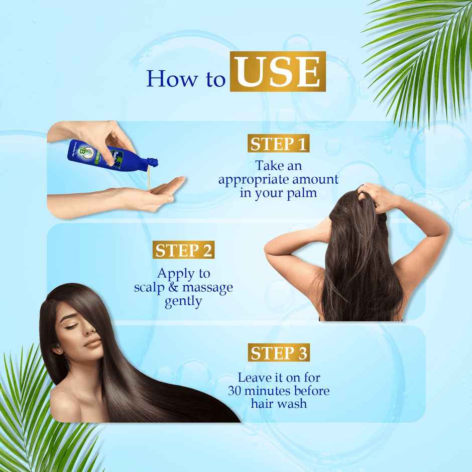 Parachute Advansed Biotin & Coconut Hair Oil | Deep Nourishment for Fuller Hair