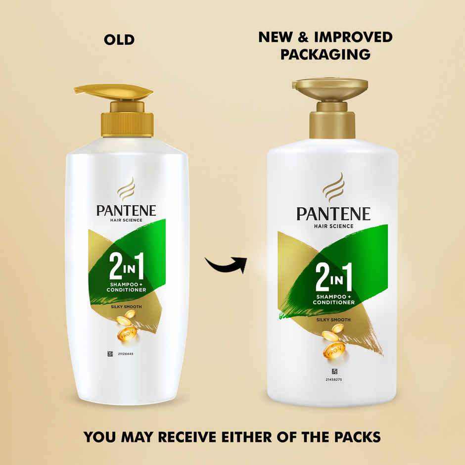 Pantene 2 In 1 Silky Smooth Care Shampoo + Conditioner