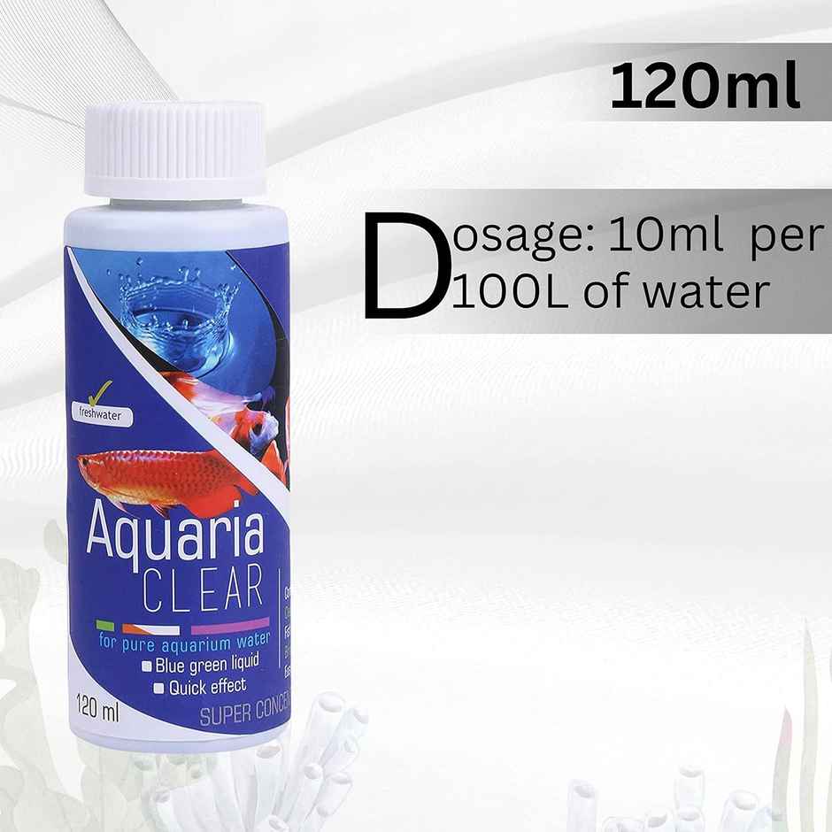 Foodie Puppies Aquatic Remedies Aquaria Clear Cloudy Water Remover For Freshwater Aquariums