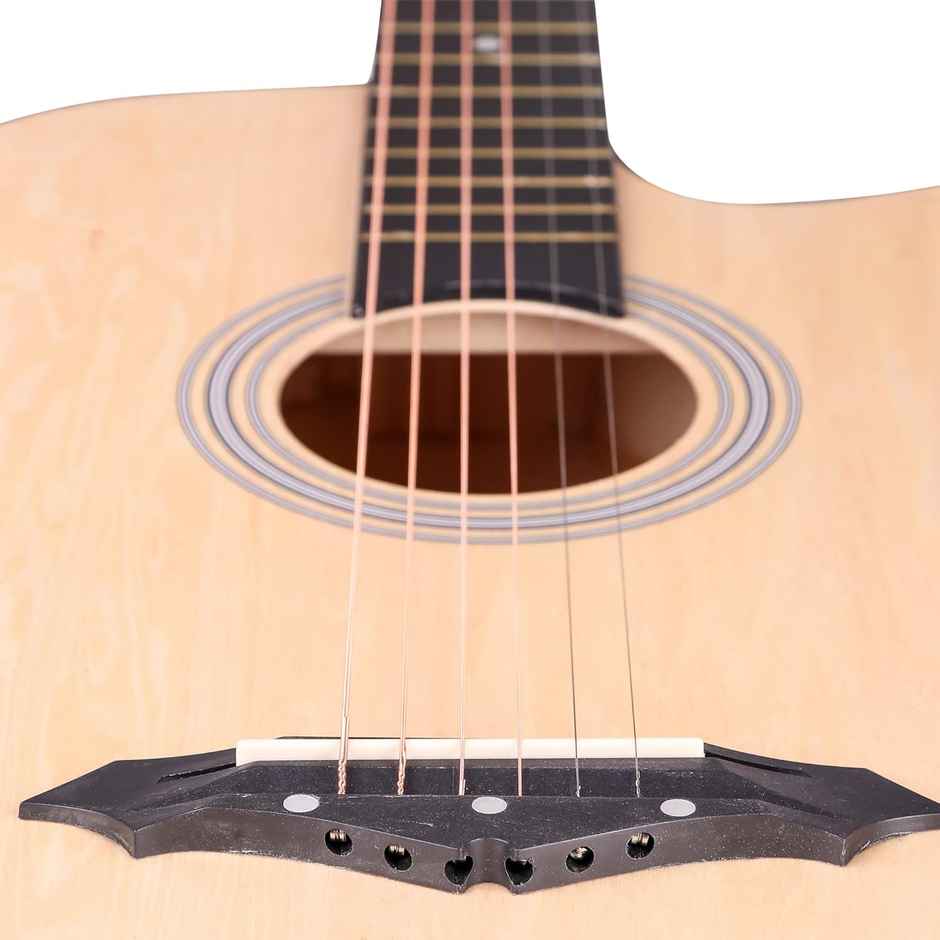 Revel Rvl-38C-Lgp-Nt 38 Inch Acoustic Guitar Linden Wood Ebony Right Hand Orientation | Natural