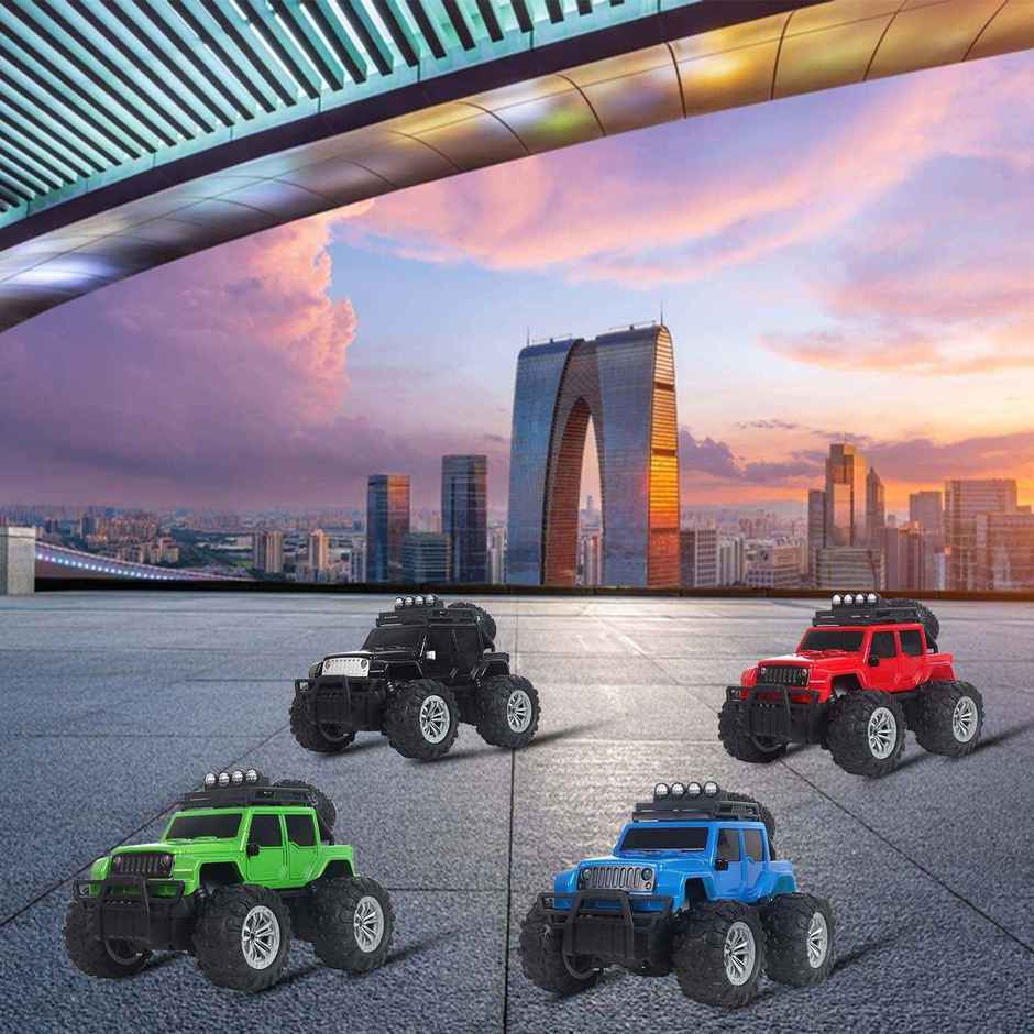 Race N Roll Off Roader Rechargeable Remote Control Monster Truck - Jee Orange
