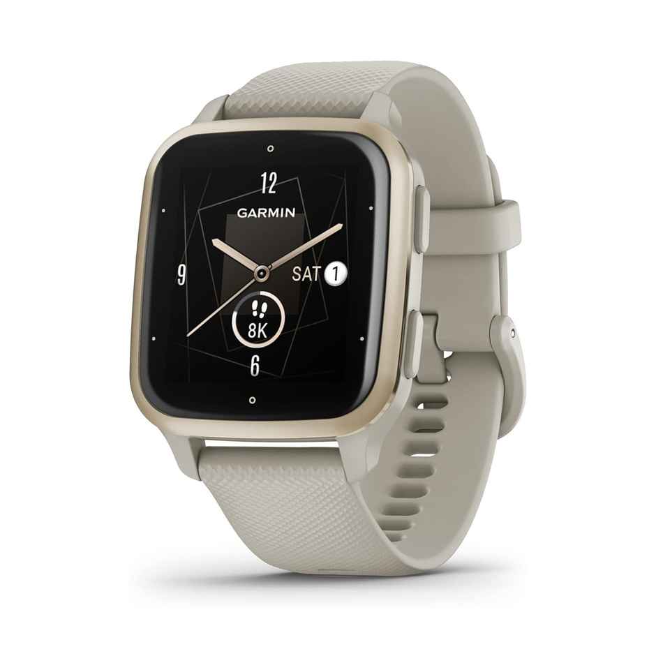Garmin Venu Sq2 | Music | French Gray | Cream Cold