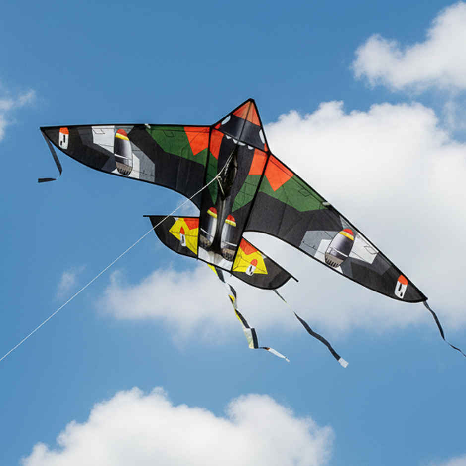 Premium Fighter Jet Kite | Multicolour | Patang | Plastic Kite | Special You
