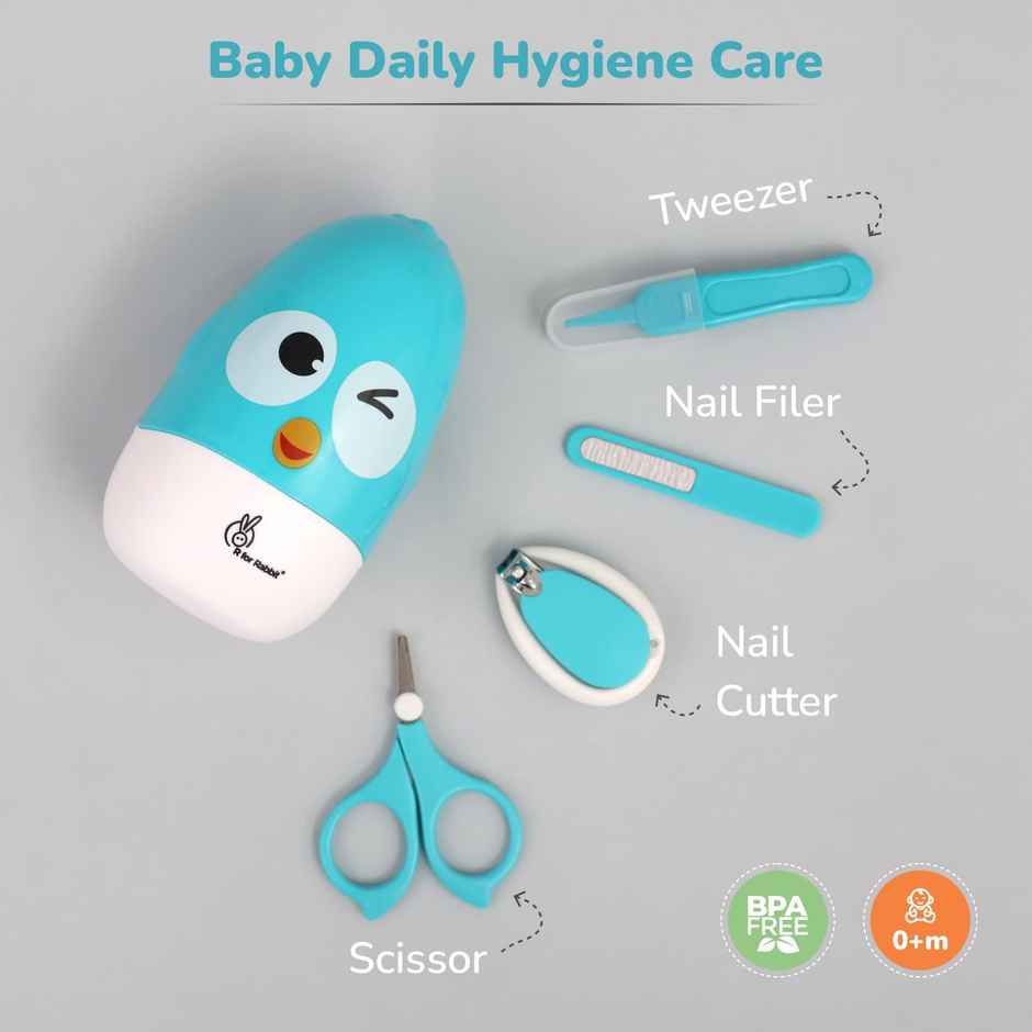 R for Rabbit Stylo Tweety Nail Grooming Kit (Lake Blue)