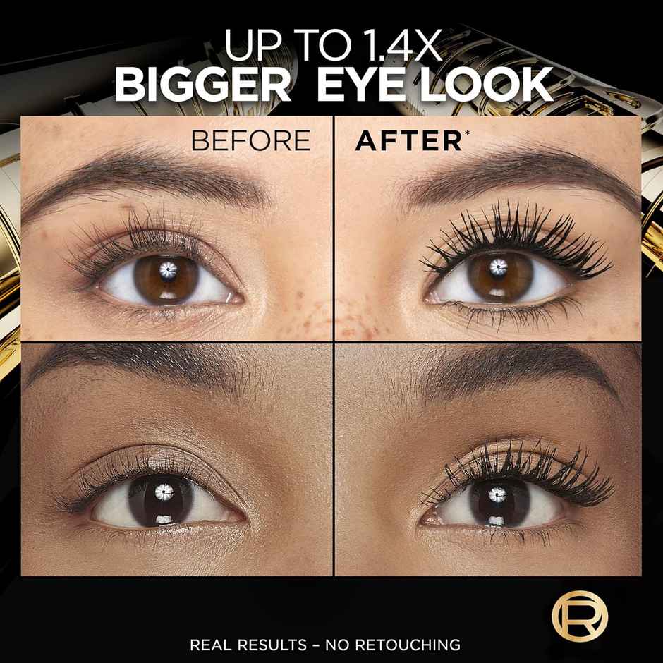 L'Oreal Paris Voluminous Panorama Waterproof Mascara Volumizing, Clump Free, Smudge Free