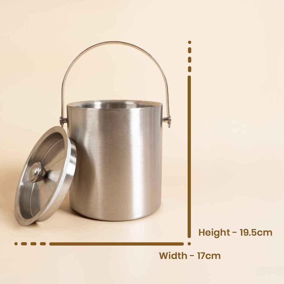 Picfest Stainles Steel Ice Bucket 1.5 L