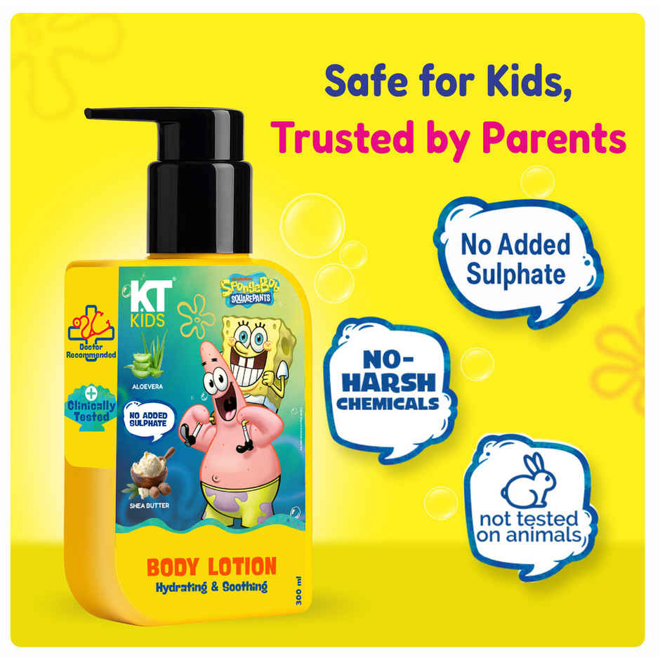 KT Kids Moisturizing Baby Lotion Shea Butter and Alovera 1 Pack