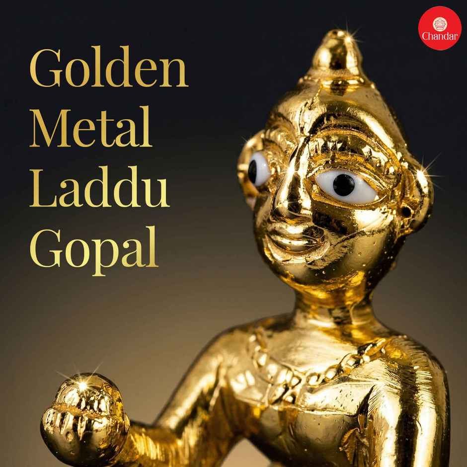 Laddu Gopal Idol | Golden Metal | Chandar