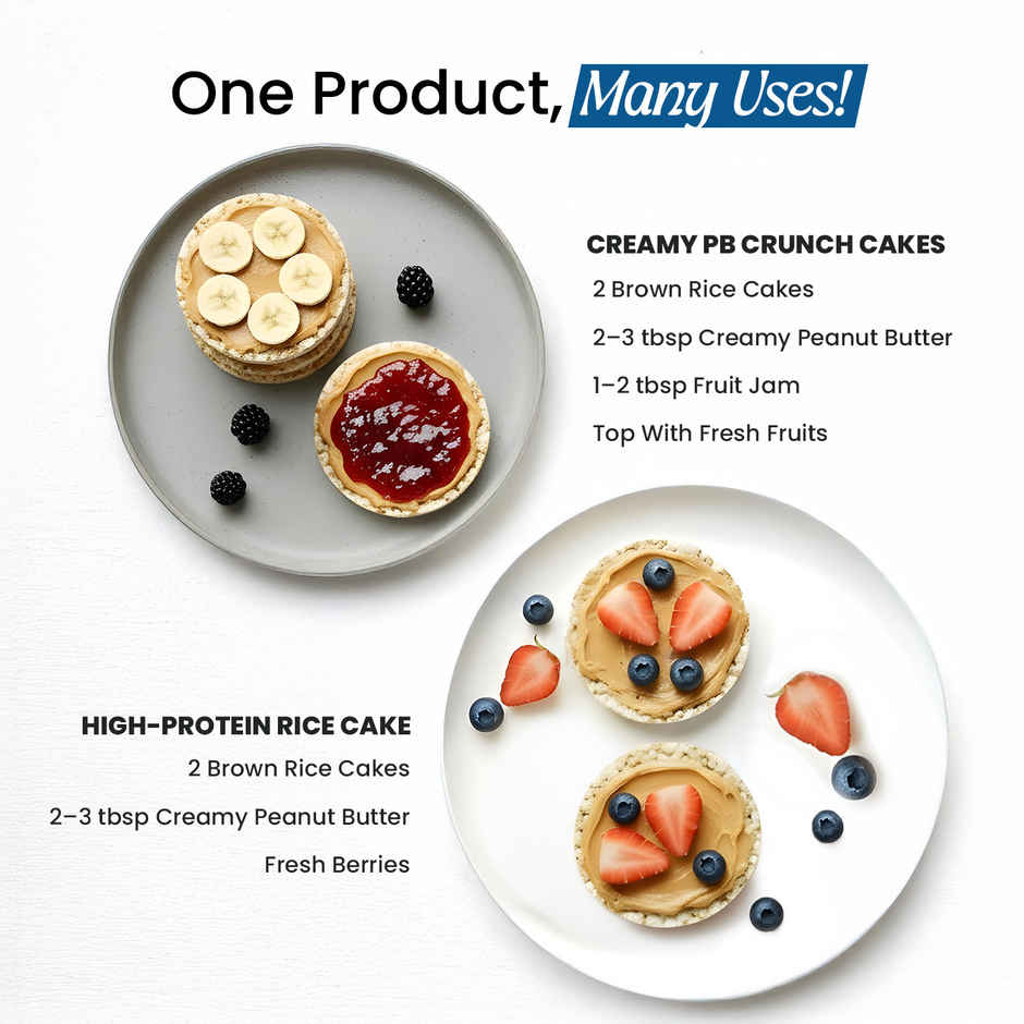 Pintola Organic Wholegrain Brown Rice Cakes | All Natural | Lightly Salted | Pack Of 1