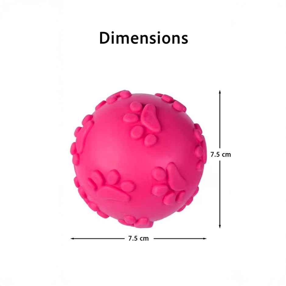 Urbanfix Squeaky Pet Toy Interactive No-Stuffing Toy for Small & Medium Breeds - Assorted