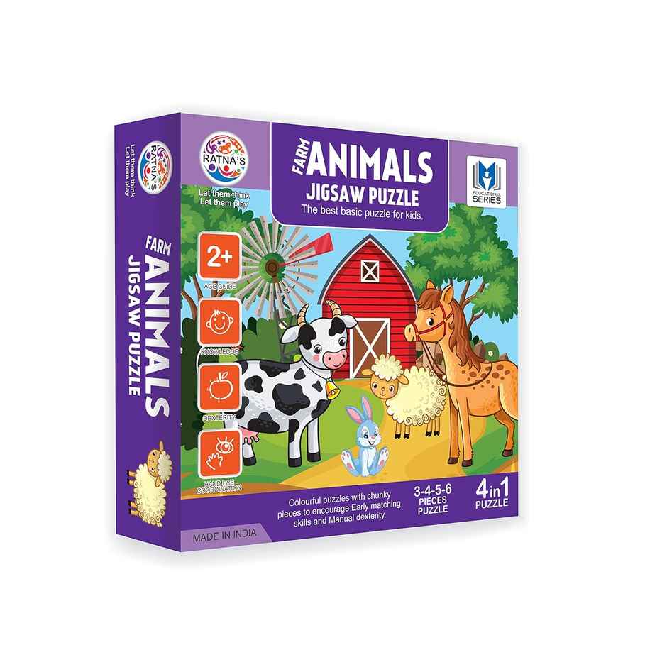 Ratna's Baby Jigsaw Farm Animal