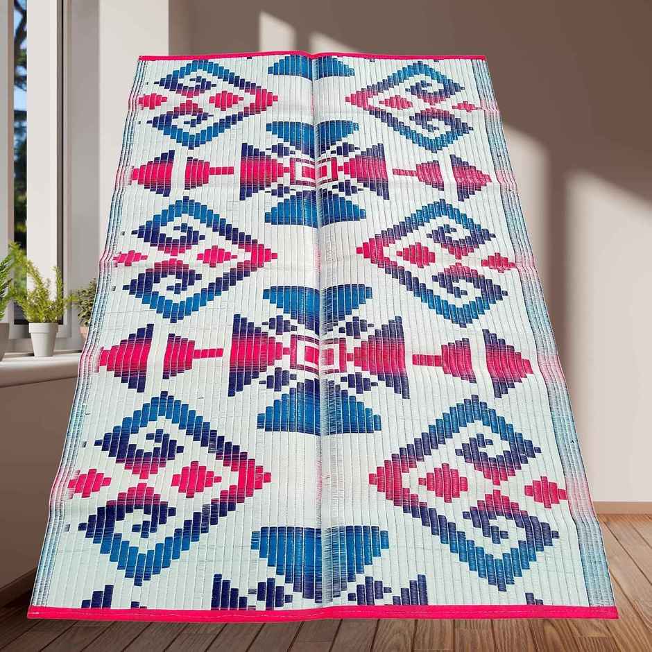 Perpetual Plastic Reversible Sleeping Floor Mat Chatai 4X6 Feet